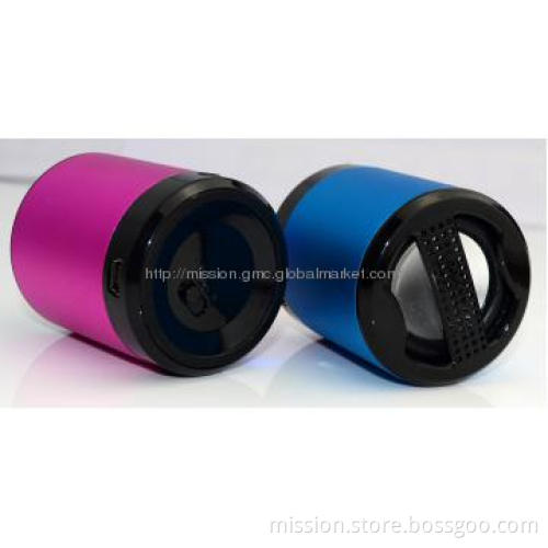 Aluminum Travel Speaker , Mini Aluminum Speaker